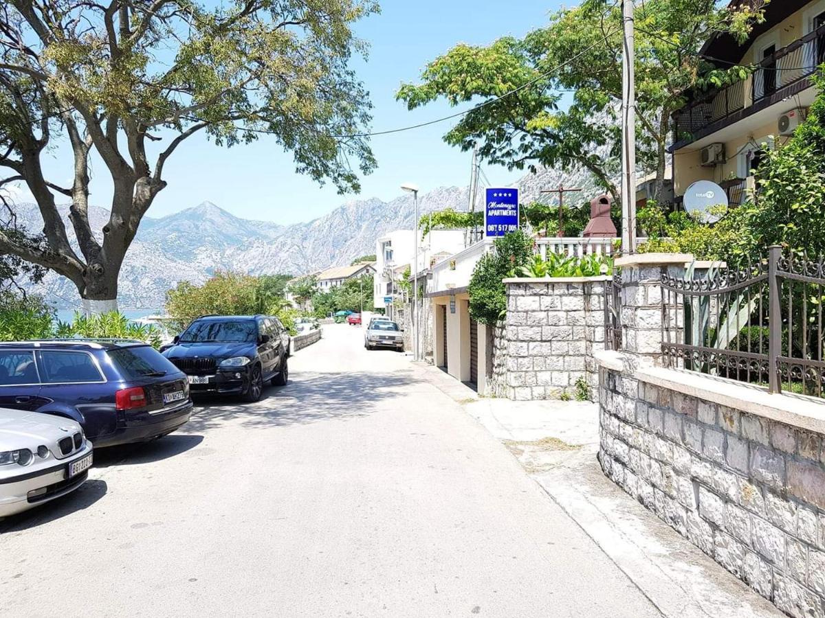 Montenegro Apartments - Private Beach Котор Екстер'єр фото